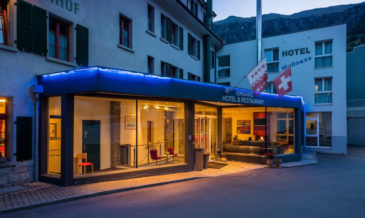 Hotel Blattnerhof Blatten bei Naters Bagian luar foto